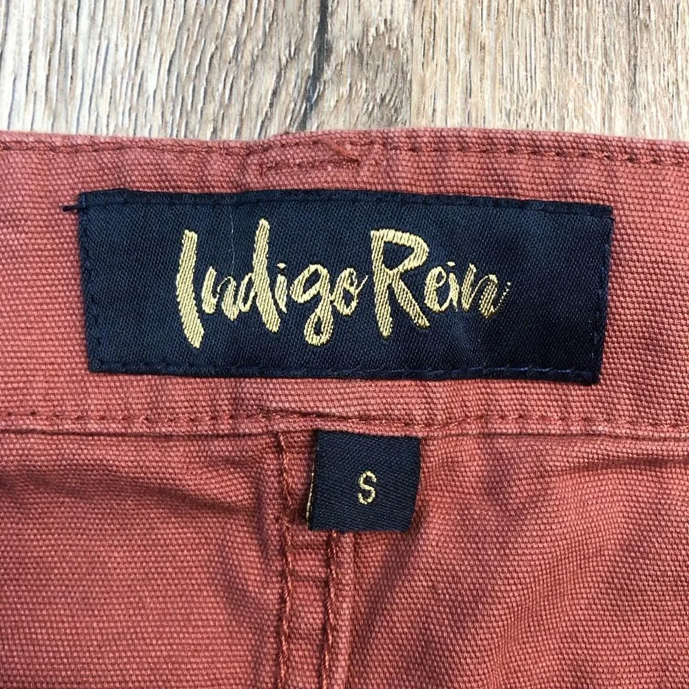 Tilly’s Indigo Rein Cargo Mini Skirt sz S